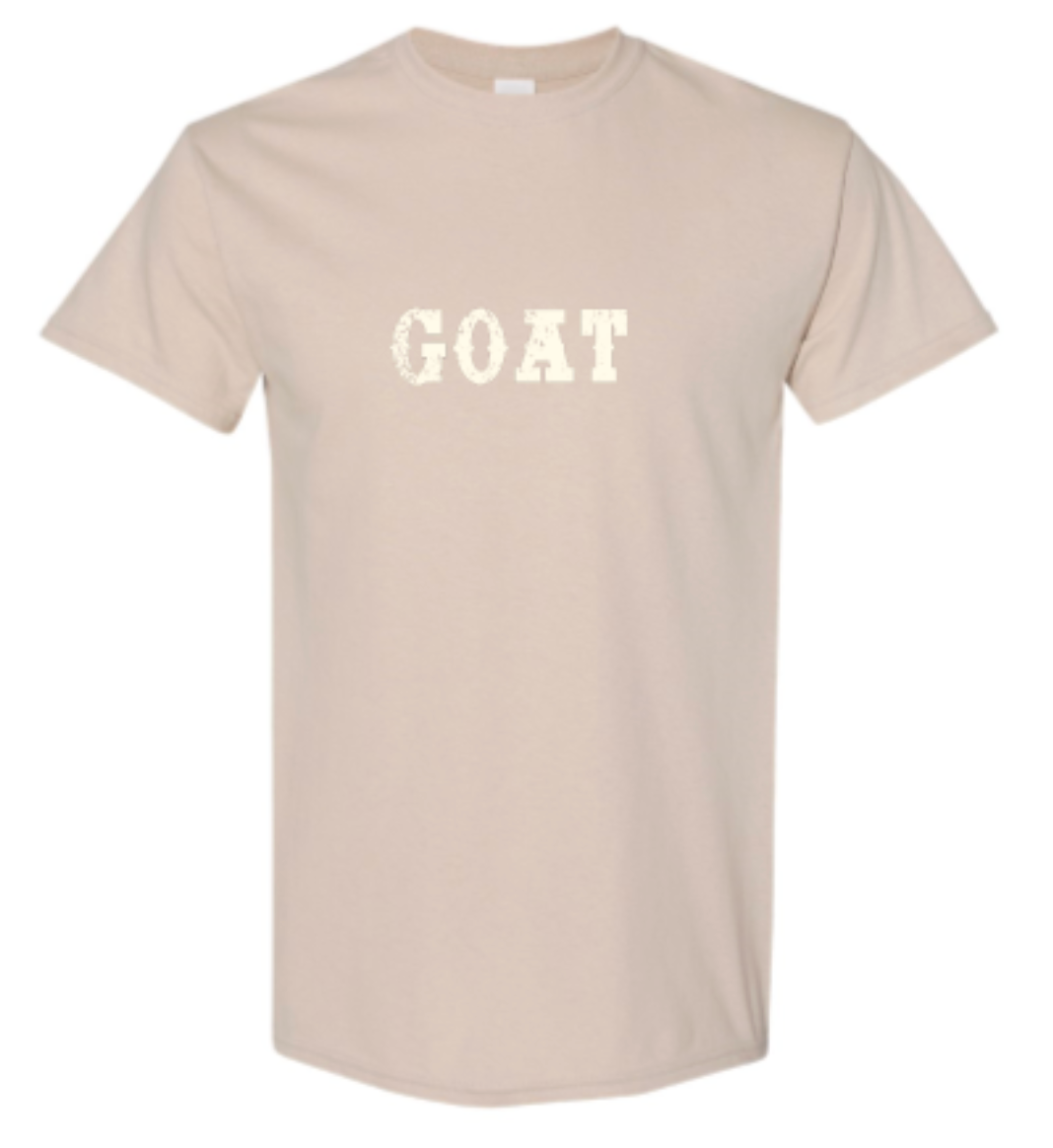 GOATED TSHIRT PREORDER NOW!